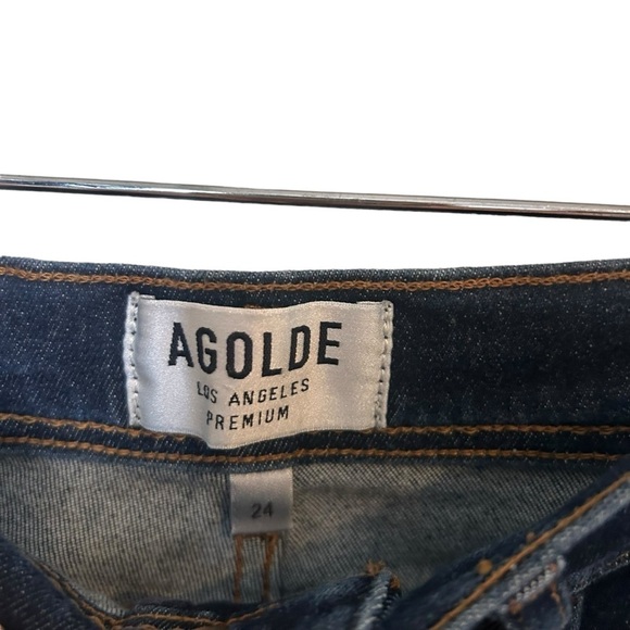 AGOLDE Roxanne Super High Rise Skinny Jeans - Picture 9 of 13